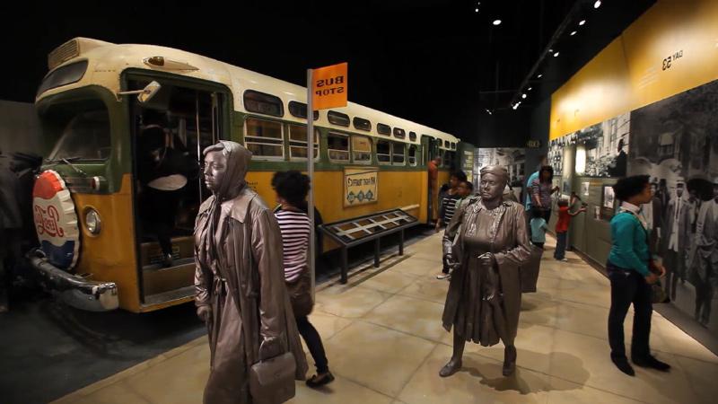 Civil Right Bus Exhibit